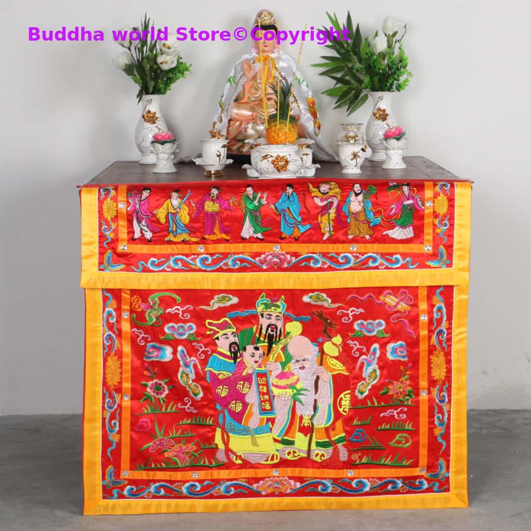 Home Textiles China - Buddhistischer Taoismus HOME Temple Worship Eight