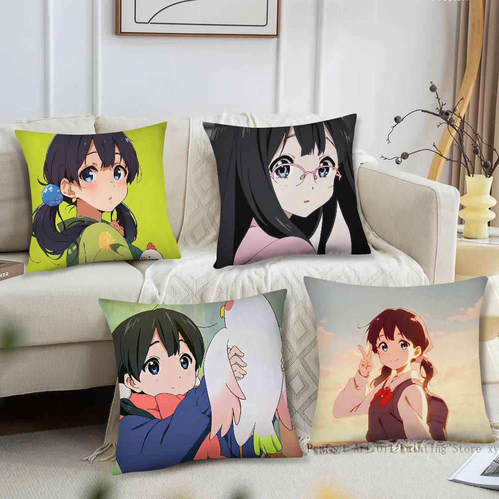 Home Textiles Market - Kitashirakawa Tamako Animation Tamako Market Kissenbezug,