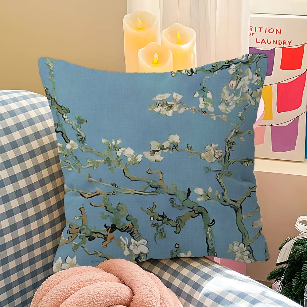 Abstrakter Blumenmarkt Kissenb – Home Textiles Market Bewertung und Preis