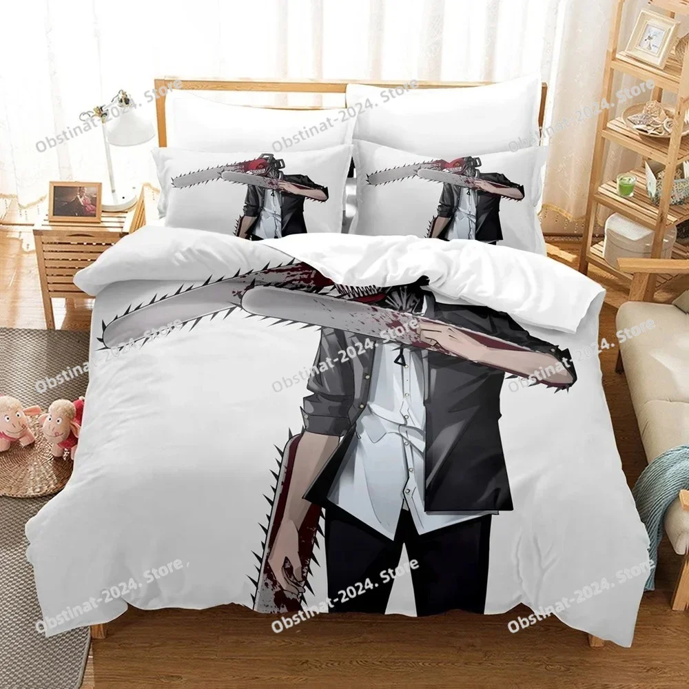 Chainsaw Man Bedding Set Duvet – Home Textiles Bedding Bewertung und Preis
