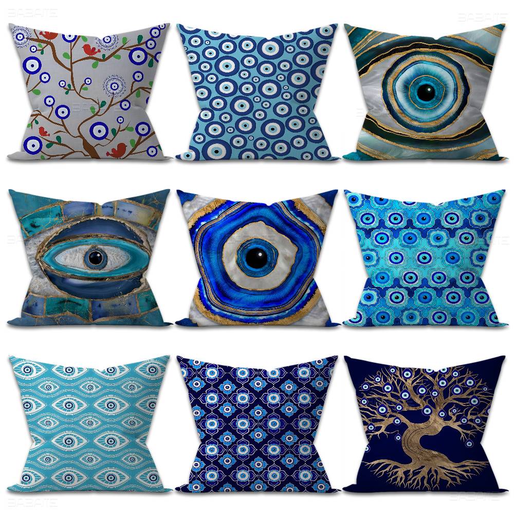 Türkischer Blauer Herz-Kissenb – Home Textiles Turkey Bewertung und Preis