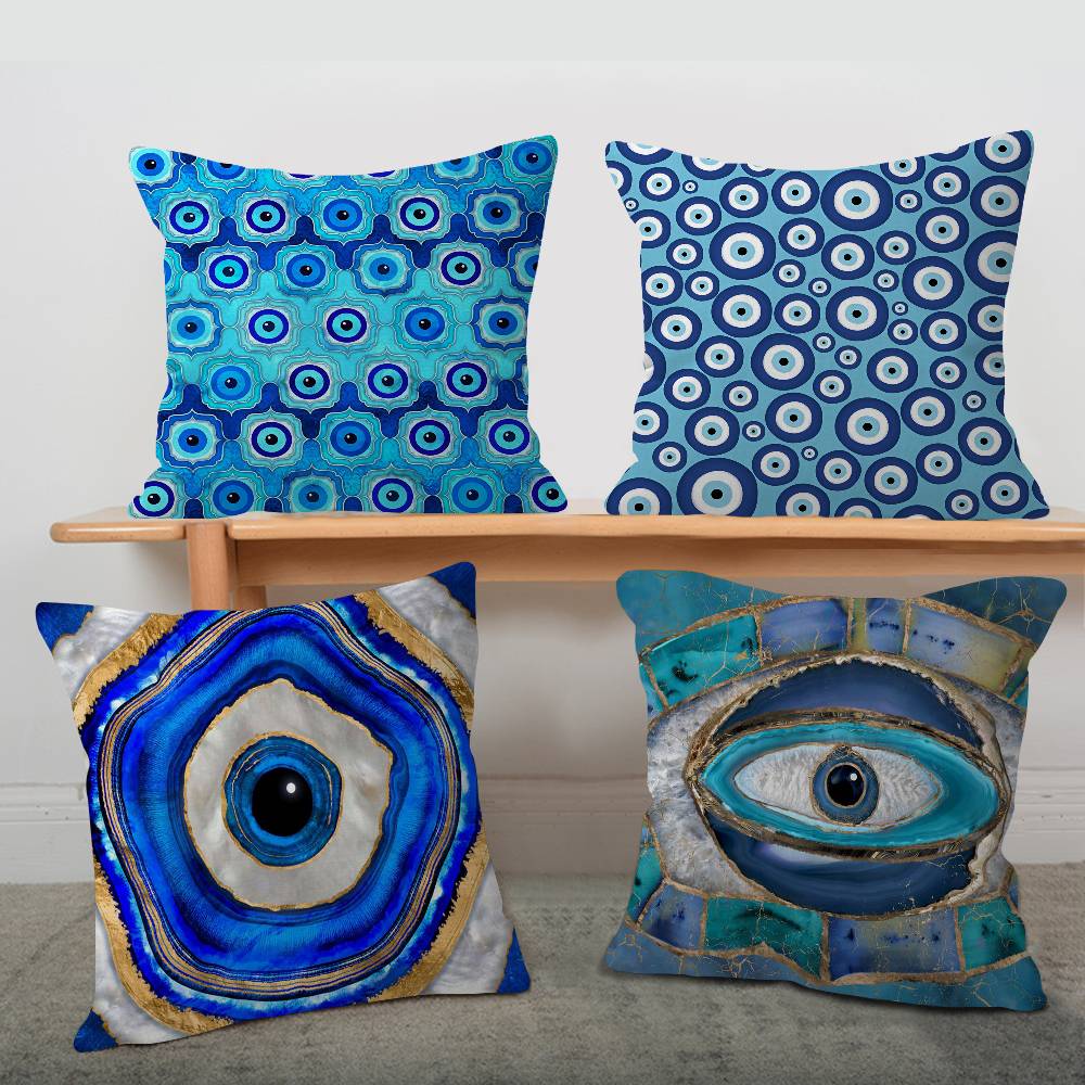 Türkischer Blauer Herz-Kissenb – Home Textiles Turkey Bewertung und Preis