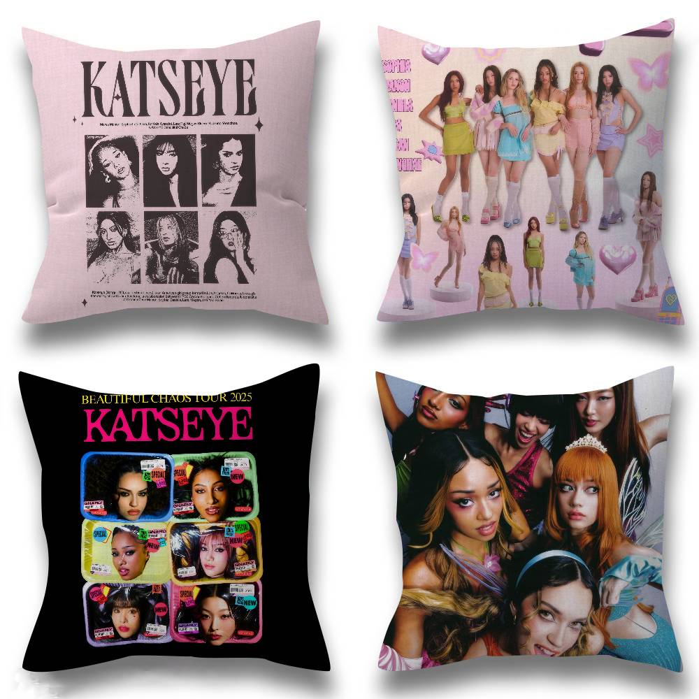 Kpop Hot Girl K-KATSEYE Kissen – Home.Textiles Cushion Bewertung und Preis