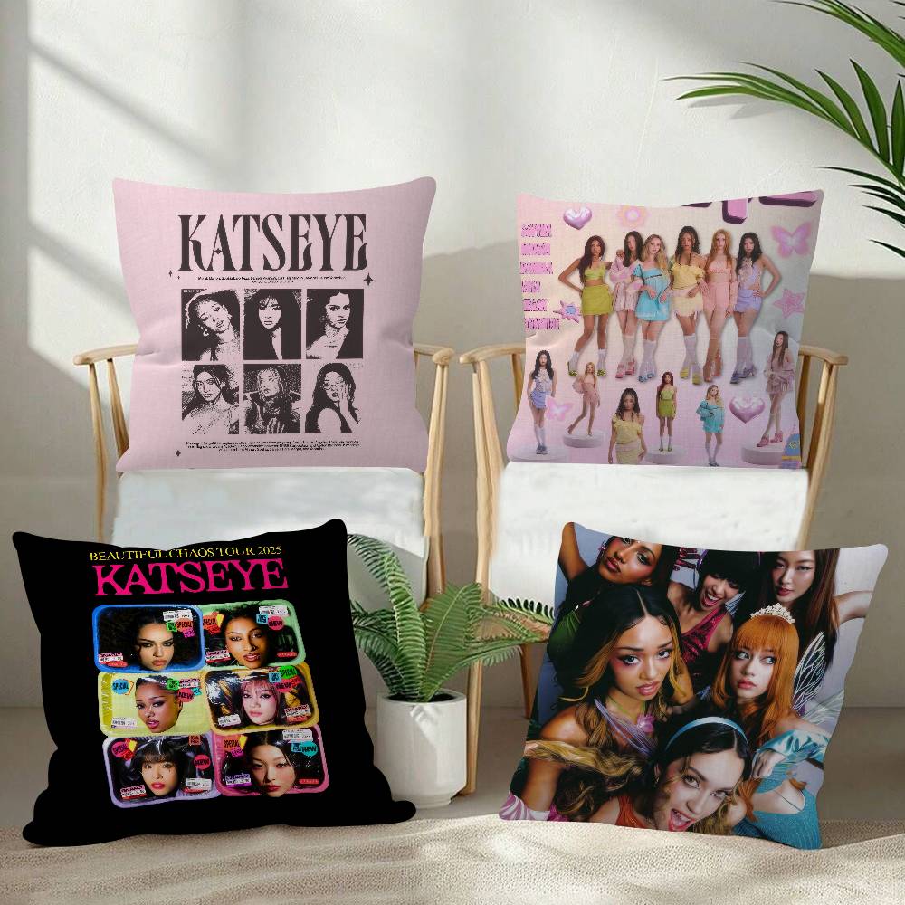 Kpop Hot Girl K-KATSEYE Kissen – Home.Textiles Cushion Bewertung und Preis