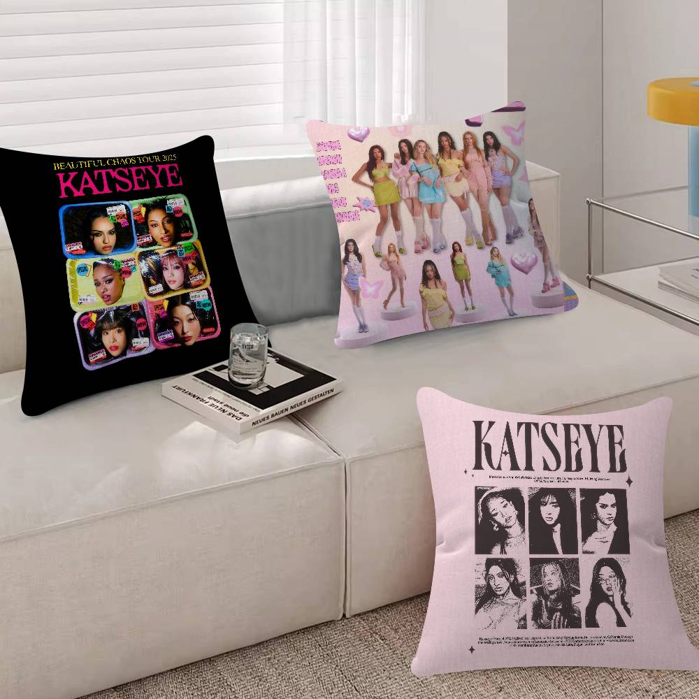 Kpop Hot Girl K-KATSEYE Kissen – Home.Textiles Cushion Bewertung und Preis