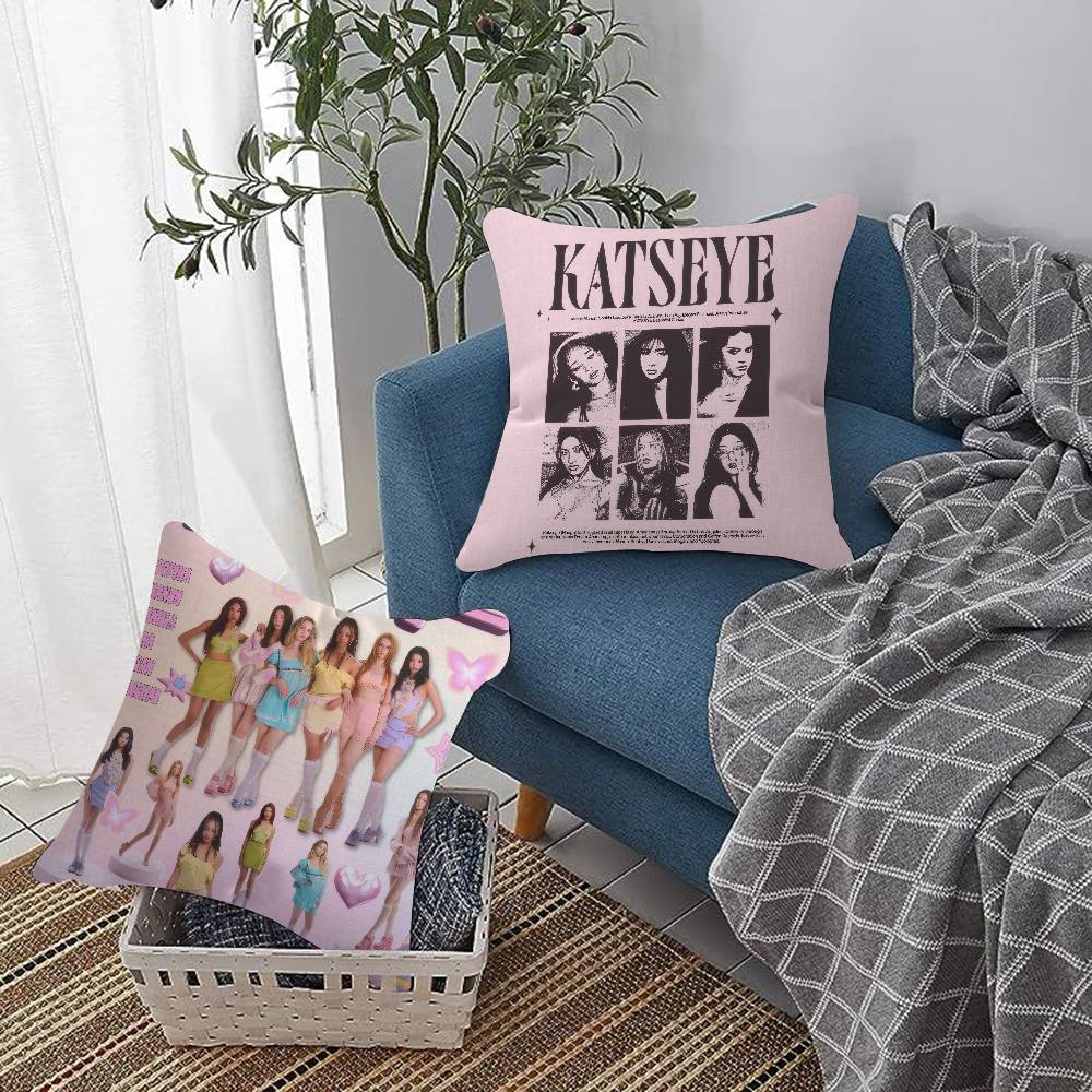 Kpop Hot Girl K-KATSEYE Kissen – Home.Textiles Cushion Bewertung und Preis