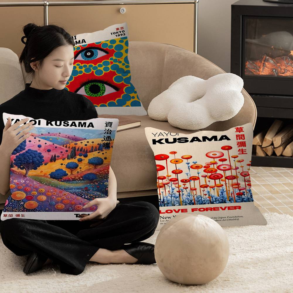 Nordic Japanese Yayoi Kusama I – Home.Textiles Cushion Bewertung und Preis