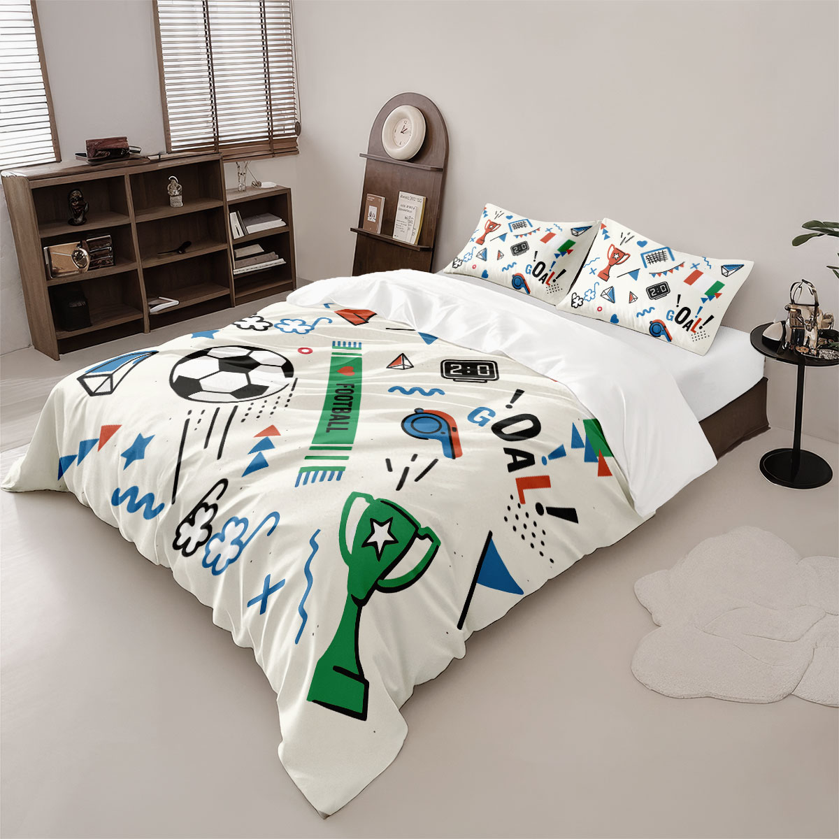 3-teiliges Bettbezug-Set im Fu – Home Textiles Bedding Bewertung und Preis