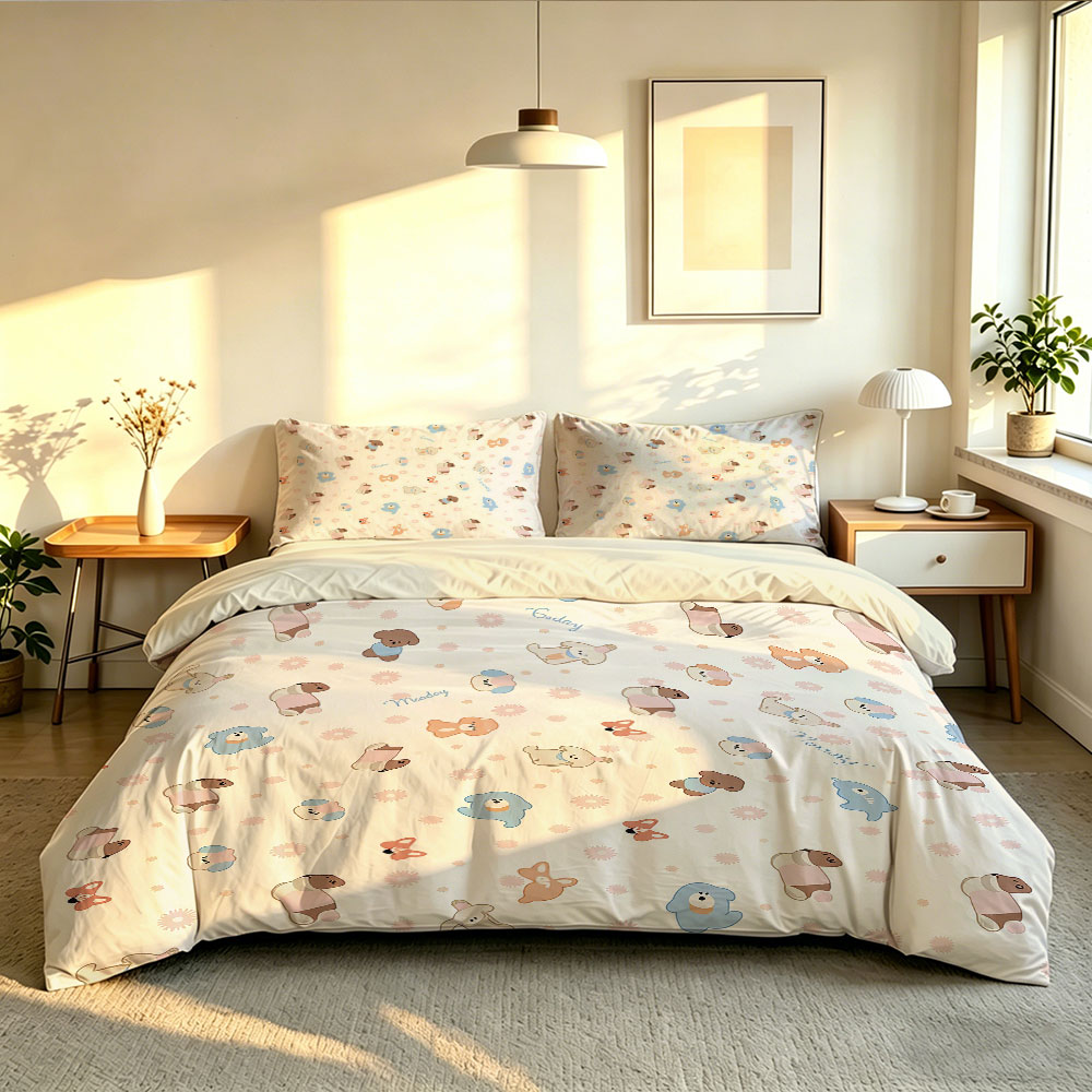 3-teiliges Bettwäsche-Set im m – Home Textiles Bedding Bewertung und Preis