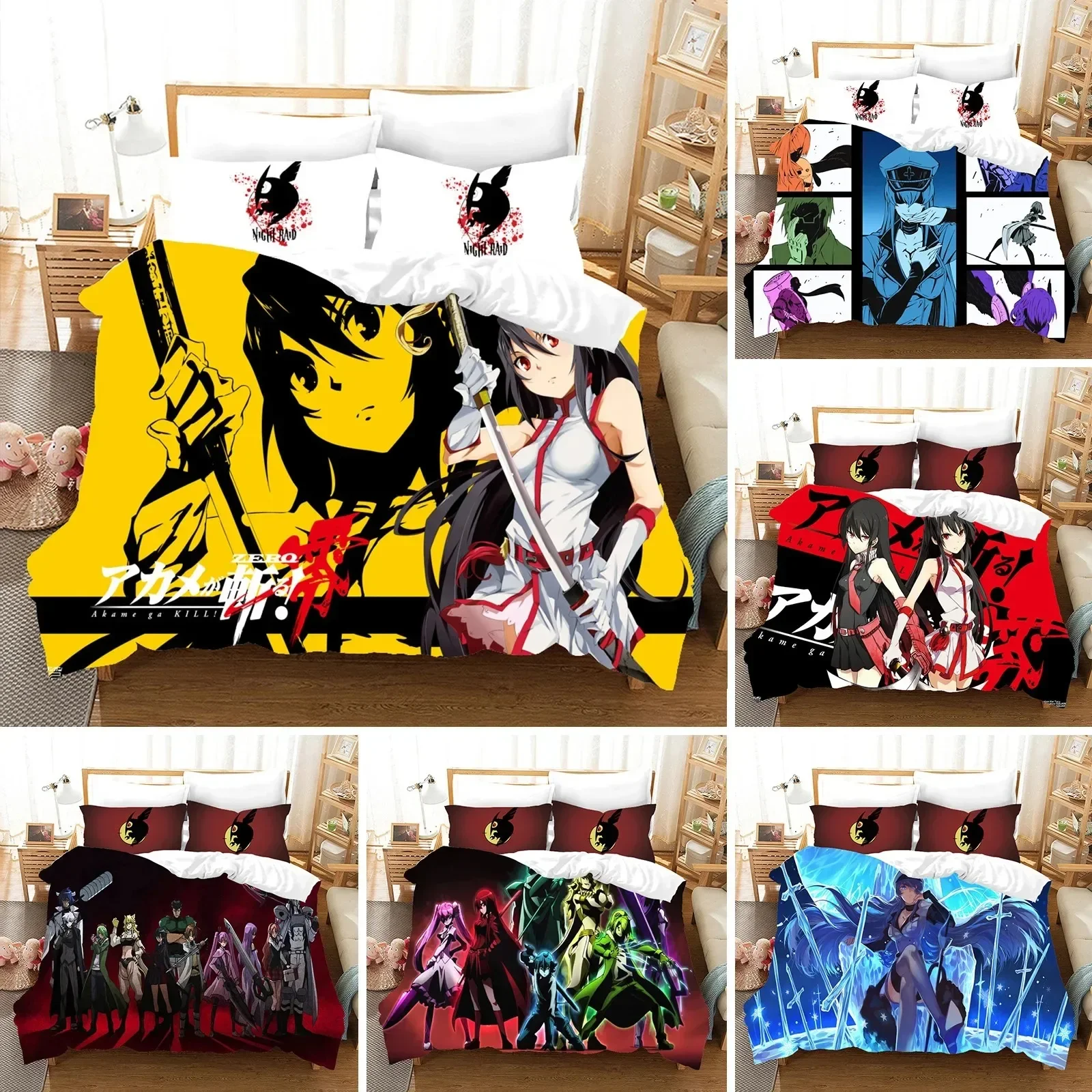 Anime Akame ga KILL Bettwäsche – Home Textiles Bedding Bewertung und Preis