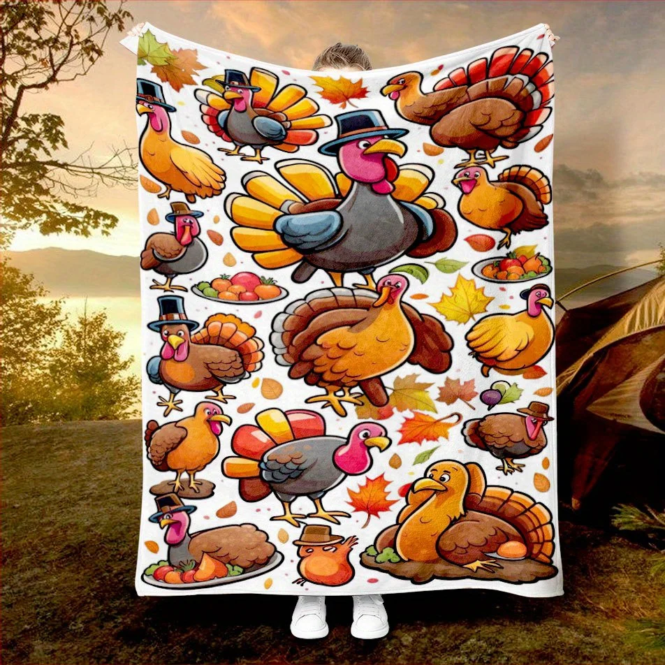 Türkei Thanksgiving Decke Herb – Home Textiles Turkey Bewertung und Preis