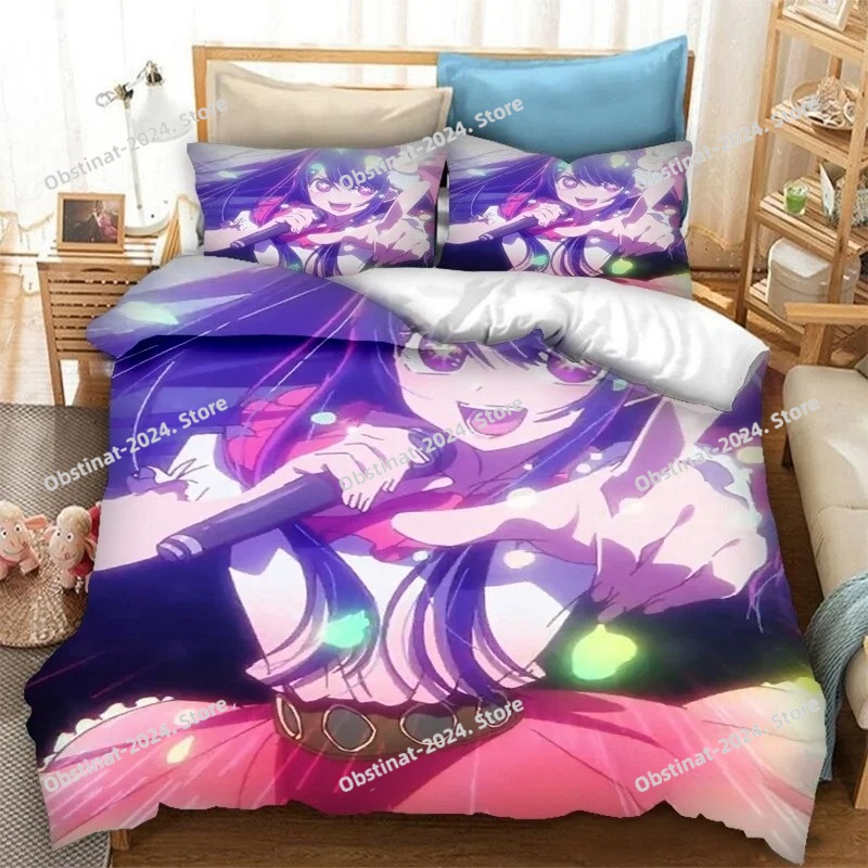 Anime OSHI NO KO 3D-Druck Bett – Home Textiles Bedding Bewertung und Preis