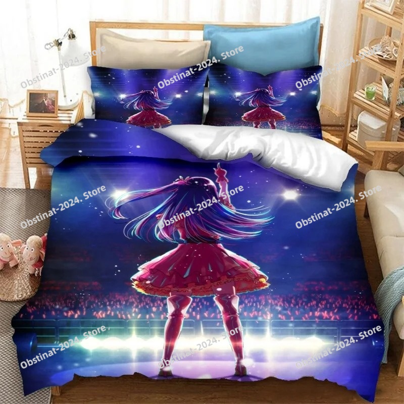 Anime OSHI NO KO 3D-Druck Bett – Home Textiles Bedding Bewertung und Preis