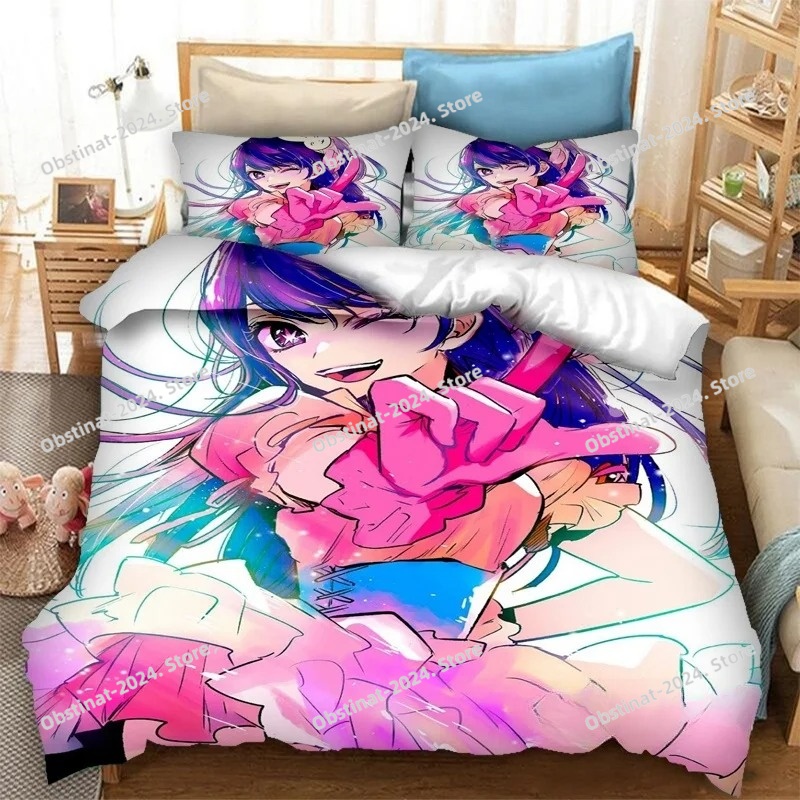 Anime OSHI NO KO 3D-Druck Bett – Home Textiles Bedding Bewertung und Preis