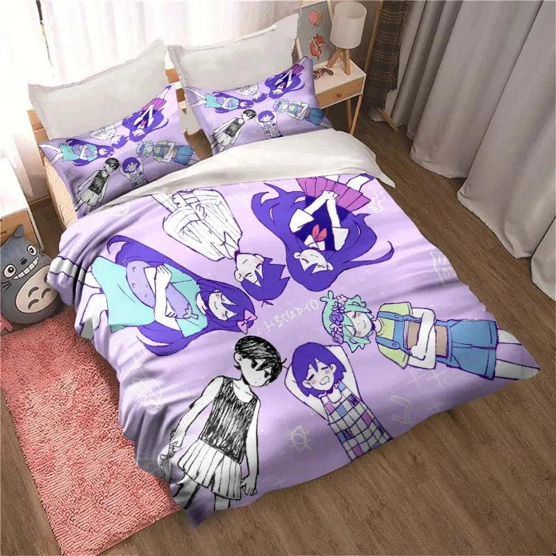 Mode 3D Gedruckt Anime Omori B – Home Textiles Bedding Bewertung und Preis