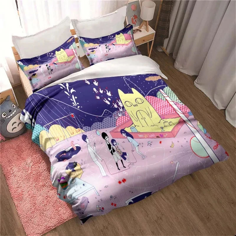 Mode 3D Gedruckt Anime Omori B – Home Textiles Bedding Bewertung und Preis