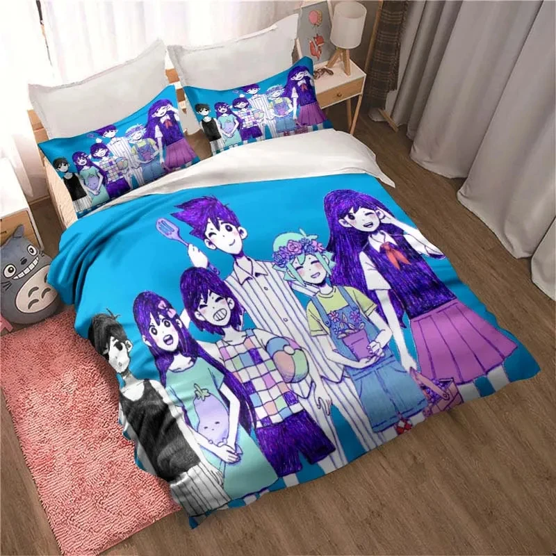 Mode 3D Gedruckt Anime Omori B – Home Textiles Bedding Bewertung und Preis