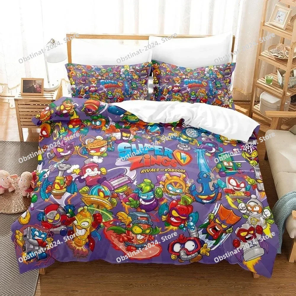 3D-Druck Anime Super Zings Bet – Home Textiles Bedding Bewertung und Preis